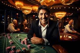 Antarmuka iOS Web unduh4d menampilkan meja dealer blackjack